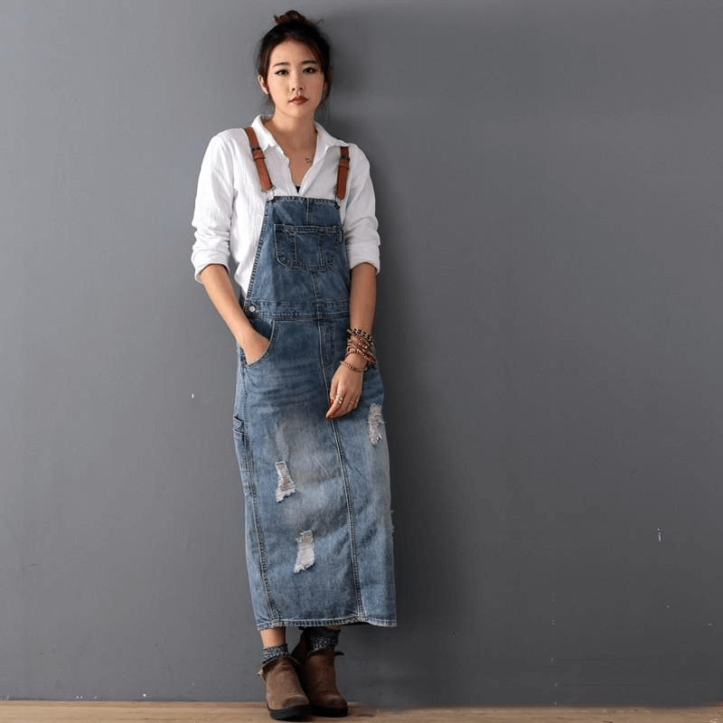 Robe coréenne jean
