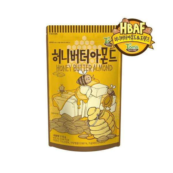 Hallyu Street Nourriture Honey Butter Almond (210g)