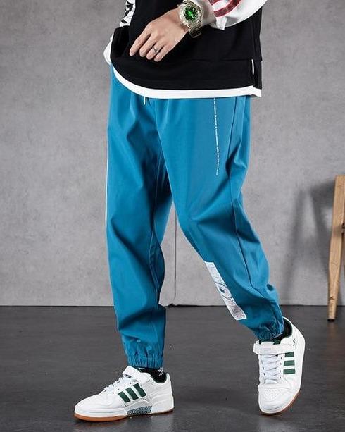 Hallyu Street Pantalons 4XL / Bleu Pantalon Coréen TUNY™