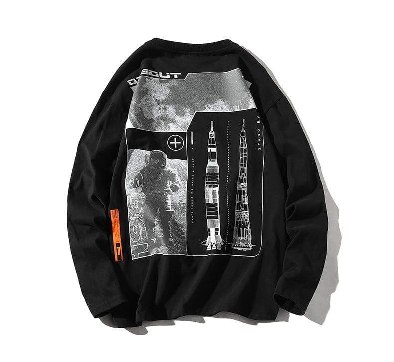 Hallyu Street Sweatshirts Noir / M Sweatshirt LAUNCHX™