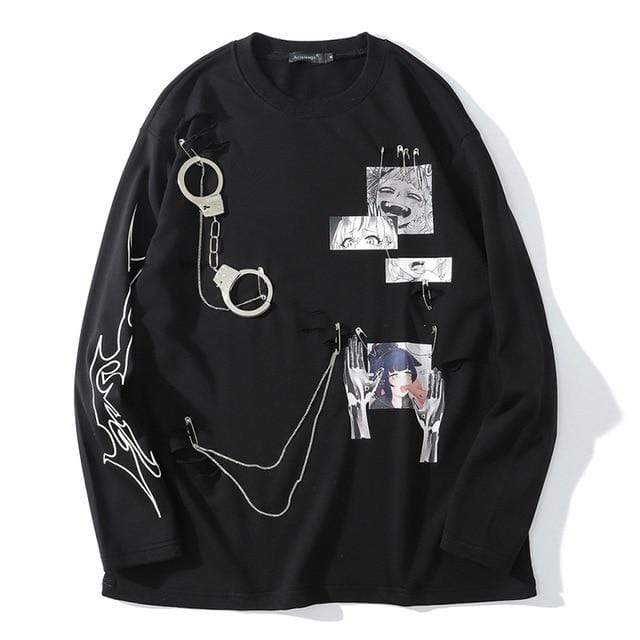 Hallyu Street Sweatshirts Noir / M Sweatshirt UNCHAINED™